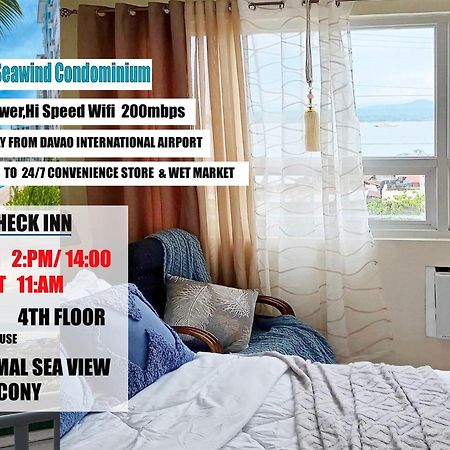 4Th Floor - Sea View Of Seawind Condominium Davao City Exteriör bild